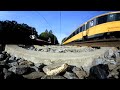360° camera under train COMPILATION (4K)