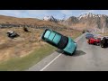 CRAZY ROLLOVER AND CRASH #3  - BeamNG Driver |  @smashforcrash
