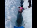 Glacier swim