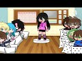 pdh and dream of estora react to aphmau aus (gacha club)