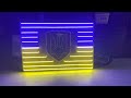 Ukraine Flag Neon LED 2