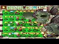 Plants vs Zombies Hack - Peashooter, Snow Pea, Gatling Pea vs Threepeater