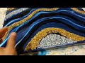 Resin Geode on Canvas | Resin Art for Beginners