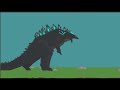 Godzilla kills gamera then laughs