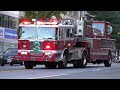 Seagrave Fire Trucks Responding - Compilation