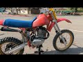 Amazing Honda HPF XR500 mono-shock.