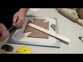 How to Make a Rectangular Slab Tray - Ceramics Handbuilding