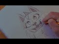 Drawing Tutorial | How to draw a Cat Character !🐈