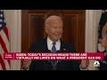 President Biden: SCOTUS ruling on presidential immunity sets 'dangerous precedent'