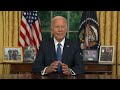 Biden addresses nation | 'We are a great nation because we are good people.'