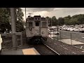 2 Afternoon Rush Hour Trains at Anderson Street Station ft NJT 4100 EMD GP40PH-2