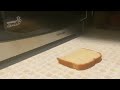 Piece Of Bread Falling Over