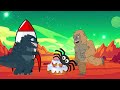 EVOLUTION of GODZILLA & KONG vs SPIDER | Godzilla Cartoon Animation