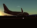 Southwest Airlines B737 - 700  Butter sunrise landing at KSFO #swiss001landing