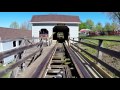 Raven front seat on-ride HD POV @60fps Holiday World