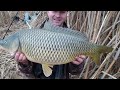 THE LARGEST CARP 2022 IN THE WINTER FOR CAKE AND OLD METHOD! Fishing in the cold with an overnight