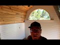 Tiny House Solar Power and Arched Windows #offgrid