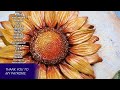 UNDERRATED Texture Technique! Unbelievably Simple = STUNNING Result Sunflower Tutorial | AB Creative