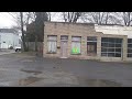 Abandoned auto repair shop