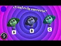 INTENSAMENTE 2 Quiz Adivina el Personaje SOLO 2 Letras 🍿🎬📽