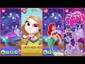 My Talking Angela 2 New Game LadyBug Vs Barbie Girl Vs The Little Mermaid Vs The Little Pony