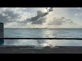 몰디브 구름이 흘러가는 바다 풍경
