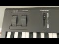 Korg X5 Keyboard Testing