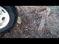 Pulling Stumps with a Wheel