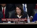 Sen. Cantwell questions Boeing CEO on when he knew flight sensors were defective