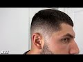 ASMR #7 Guard Buzz Cut Mid Fade Tutorial | How To Cut Your Own Hair