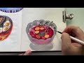 painting Studio Ghibli food 🍳🍜 gouache