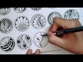 15 Zentangle Patterns You Should Try For Beginners | Zentangle Patterns For Beginners