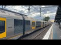 Sydney Trains: T45 + T54 arriving at Ingleburn