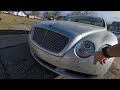 I Bought a Cheap 90k Mile Bentley Continental GTC from Auction Sight Unseen