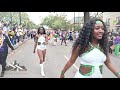 Jefferson Davis High School Marching In the 2020 Krewe of Rex Parade, New Orleans Mardi Gras!!