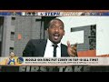 Stephen A. SHOCKS Mad Dog with Steph Curry-Wilt Chamberlain hot take | First Take