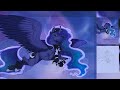 Drawing PRINCESS LUNA in my style | REDESIGN|  SPEEDPAINT