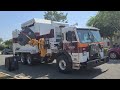 *BRAND NEW* Shiny Peterbilt 520 NewWay Sidewinder Garbage Truck on garbage!!!!!