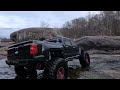 Axial SCX10 III on the Rocks at Belle Isle, Richmond Virginia. Crawling with Friends.