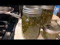 Jalapeno Jelly ASMR #everybitcountschallenge #canningandpreserving  #asmrvideo  #smallhome #cooking