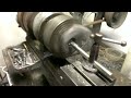 cutting a bearing press fit in an angle