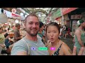 DELICIOUS Korean Street Food 🇰🇷 YUMMY Hotteok, Mandu, live Octopus & more! Gwangjang Market, Seoul