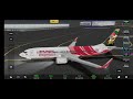 BOM-DEL Air India Express Boeing 737-800 Full Flight In Real Flight Simulator #flightsimulator#viral