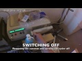 Disconnecting on the Baxter Home Choice Pro Dialysis Machine