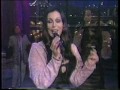 Cher on Letterman 1996