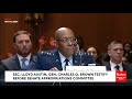 Defense Sec. Lloyd Austin, Gen. Charles Q. Brown Testify Before Senate Appropriations Committee