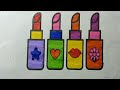 Lipstick 💄💄... Makeup Kit .....How To Colour Lipstick