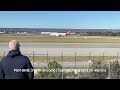 QantasLink A320 Departs Perth Airport Runway 03