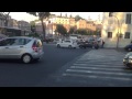 Rome traffic no lane lines