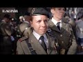 Jóvenes militares en el 12-O ante la formación castrense de Leonor como cadete: 